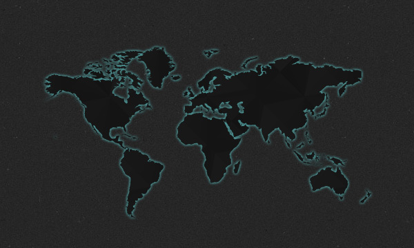 world map psd