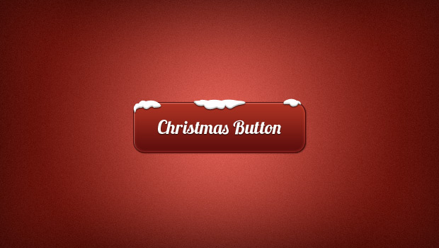 red christmas button