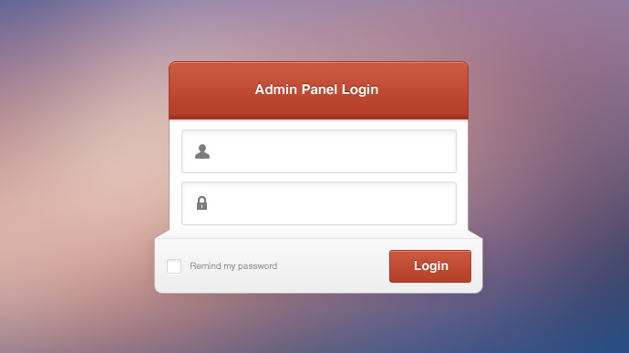 admin login panel