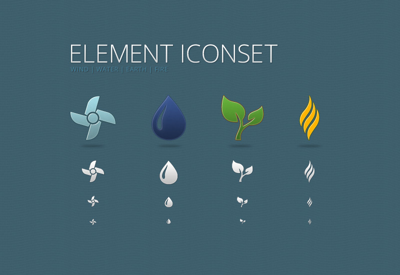 Elements Icon Set