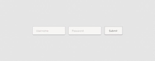Simple style login form