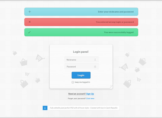 Login Form with Validation
