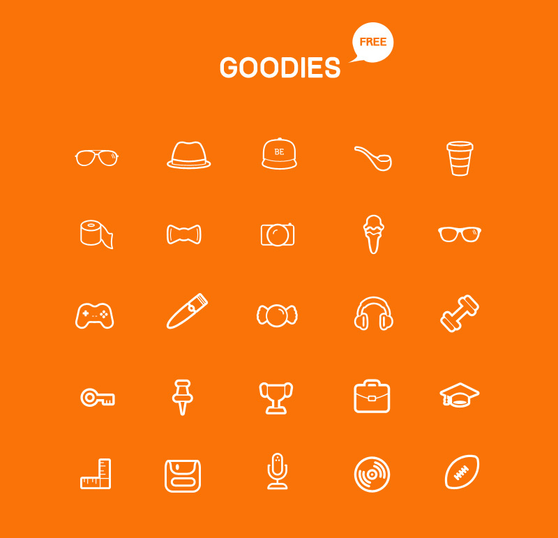 Goodies Icon set
