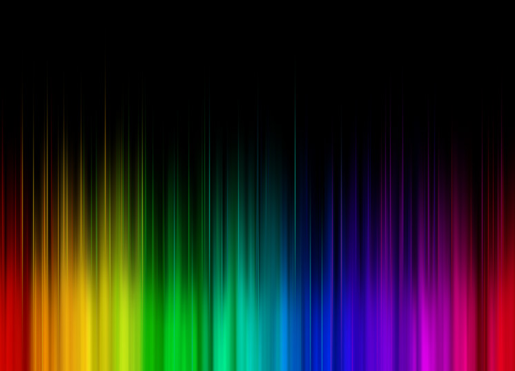 Abstract rainbow colorful photoshop background material